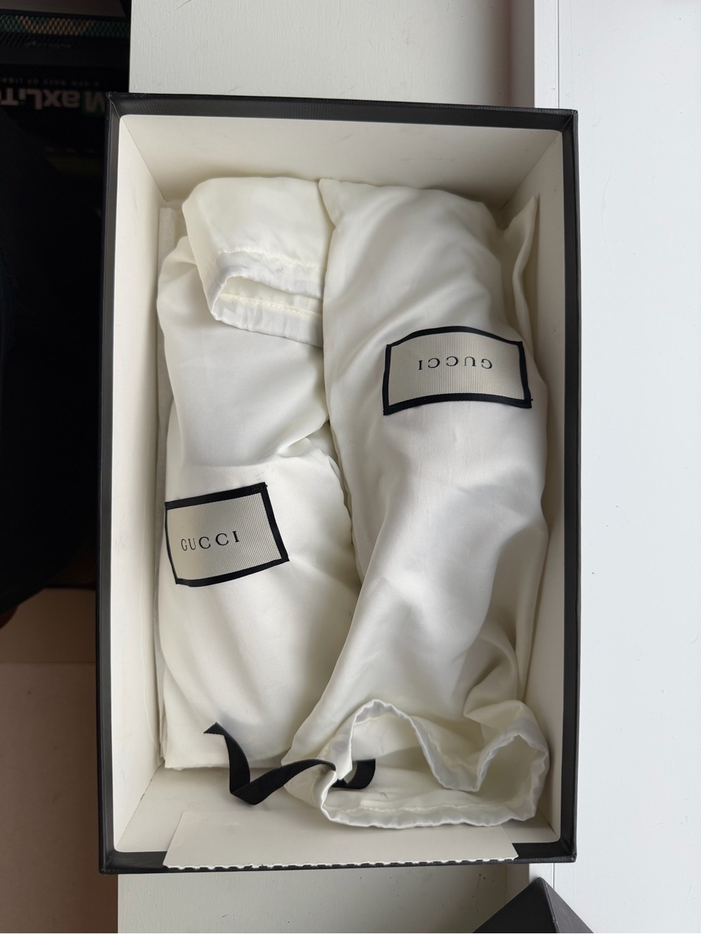 Gucci Princetown White Leather Horsebit Mules Slides Size 37.5 - Picture 6 of 6